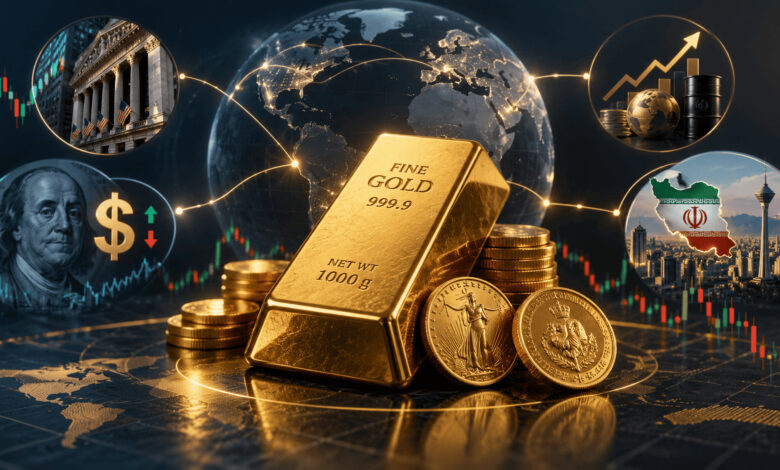 عوامل موثر بر قیمت طلا